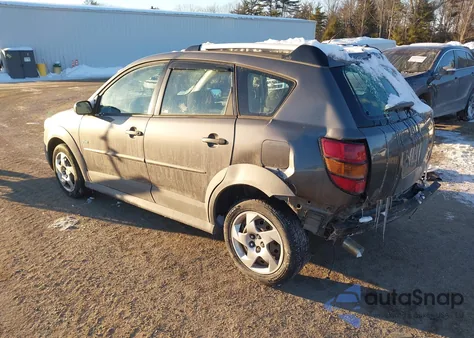 2005 Pontiac Vibe из США, поврежденный, VIN 5Y2SL63835Z444674